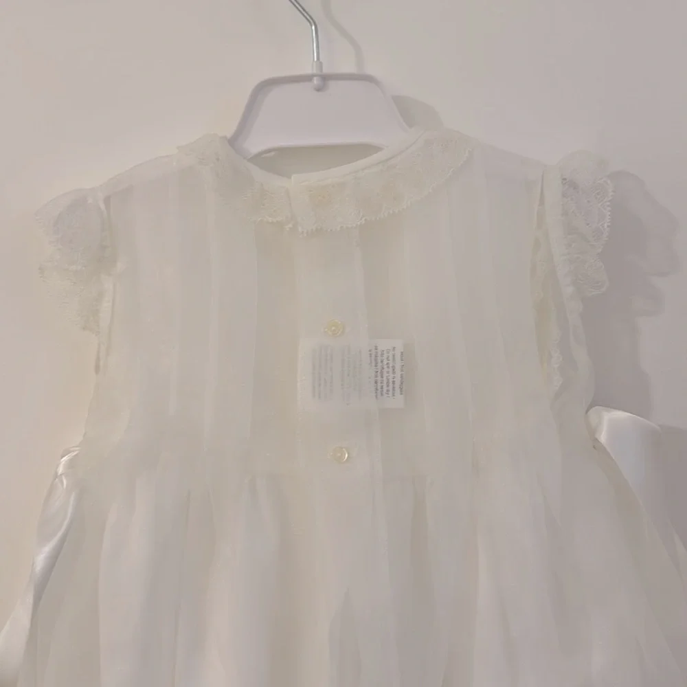 NWT Artesonia Infantil Baptism Dress Size 24 Months - Picture 7 of 12